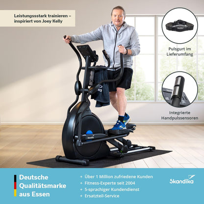 CardioCross Carbon Champ Elliptical Trainer | 54 lbs Flywheel