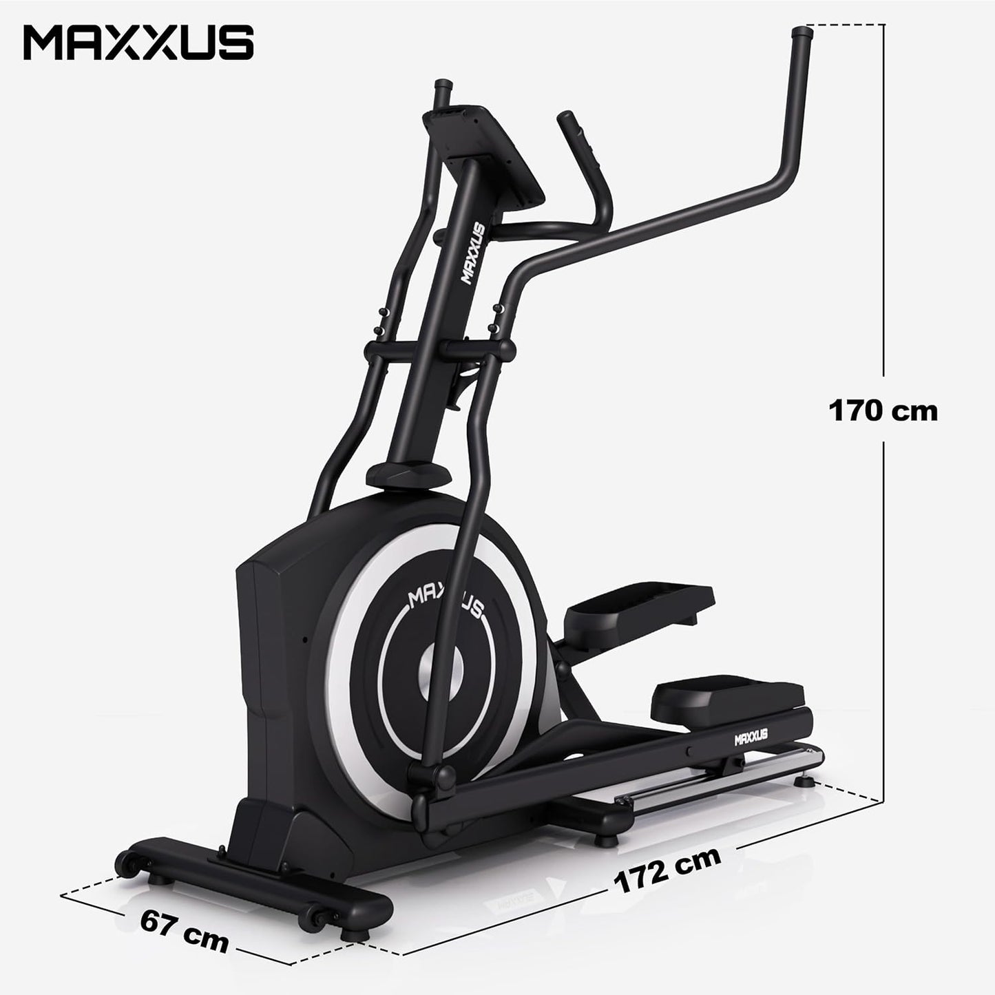 CX 5.1 Crosstrainer: App Compatible, Quiet, Bluetooth, Magnetic Brake