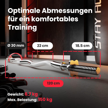 Hantelbank: Multifunktional mit Latzug, verstellbarer Schrägbank & Hantelset
