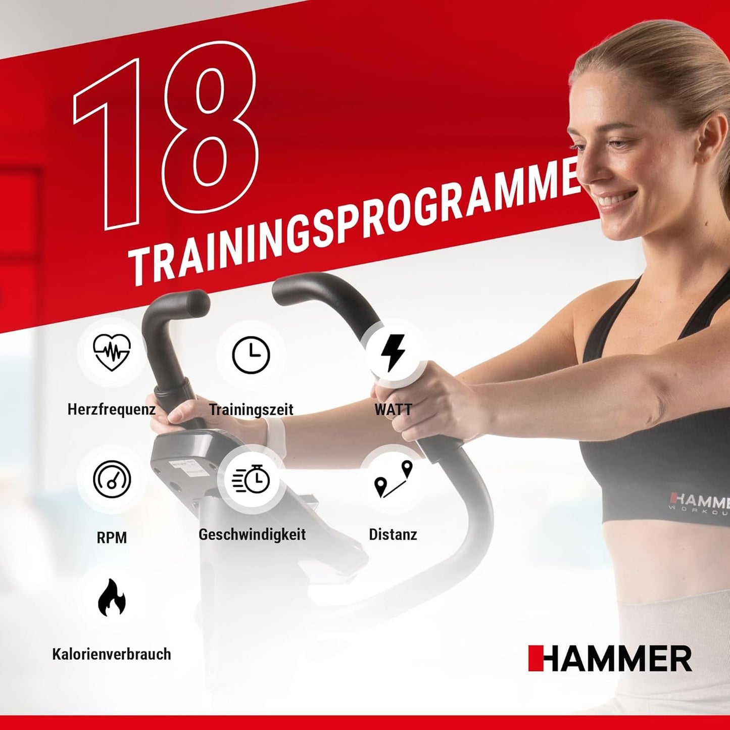 Cardio XT6/XT7 Ergometer Heimtrainer Fahrrad mit Bluetooth & App
