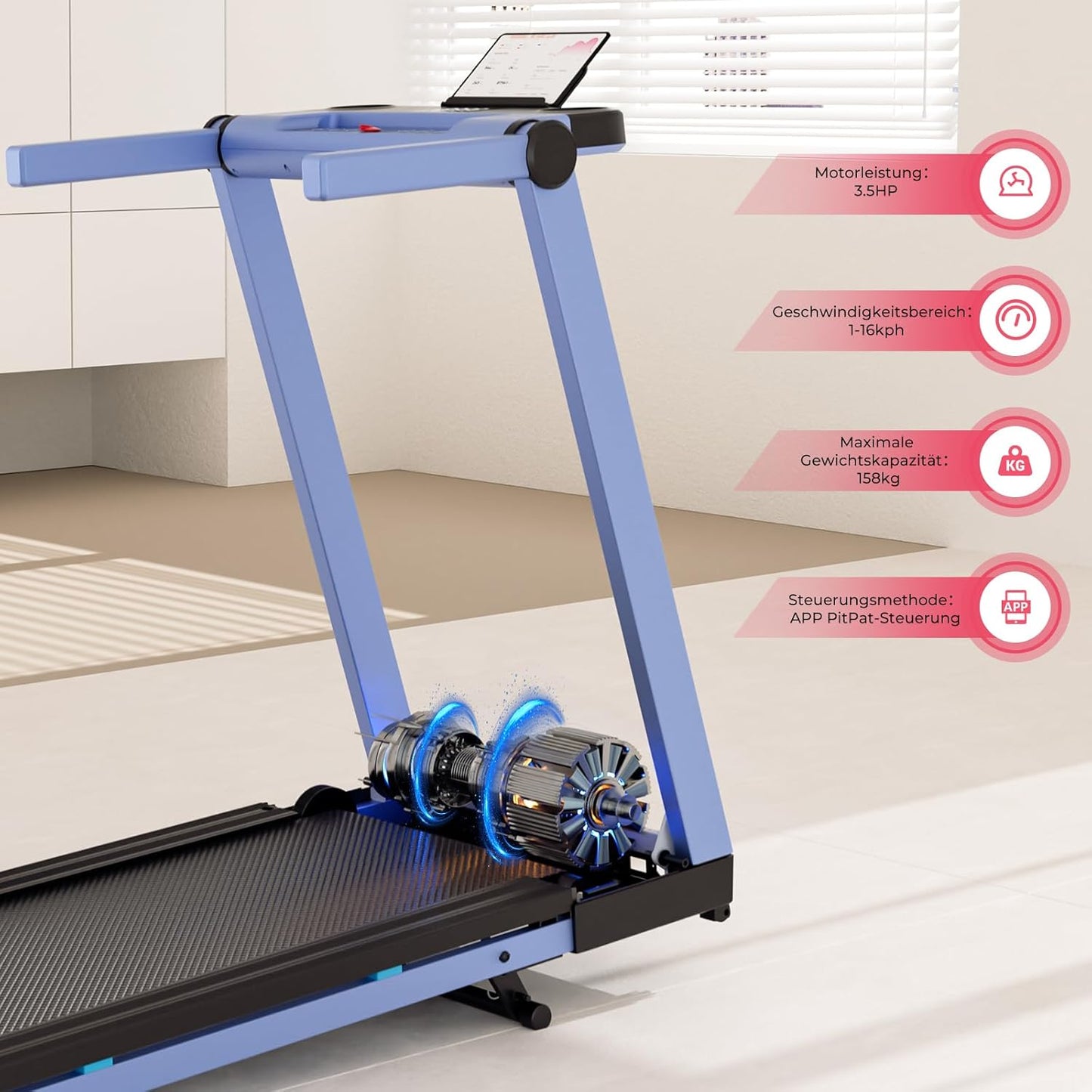 Raceable Laufband: High-Tech Home Laufband mit Steigung & AI Coach