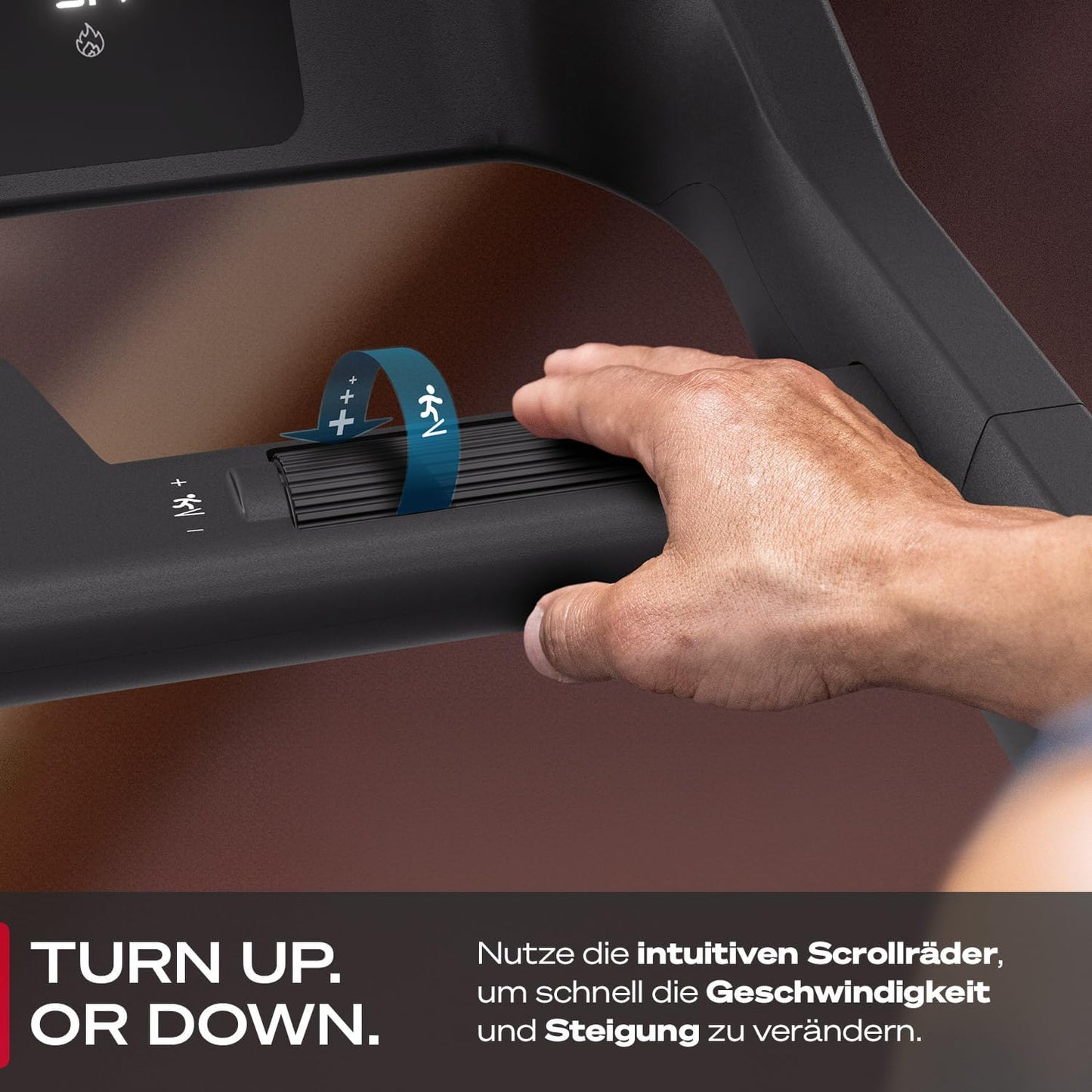 sTread Pro/Lite: Klappbares Laufband, 20 km/h, 17 % Steigung