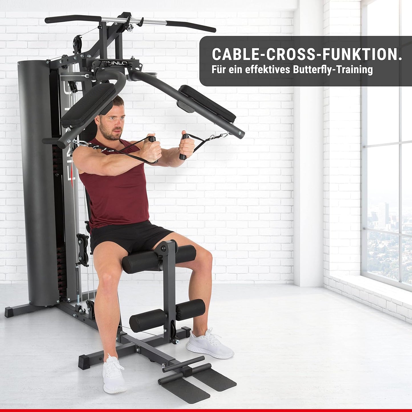 Autark 600 Kraftstation mit Kabelzug – Home Gym für Zuhause