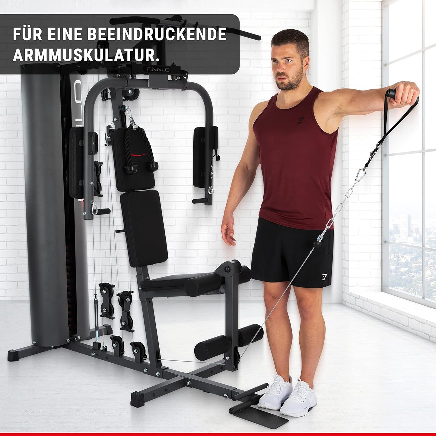 Autark 600 Kraftstation mit Kabelzug – Home Gym für Zuhause