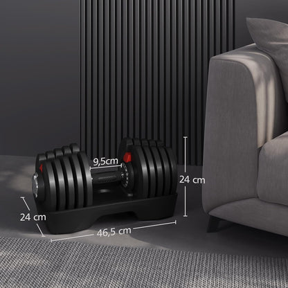 Verstellbare Hantel: 12/16‑in‑1 Schnellverstellung fürs Home‑Gym