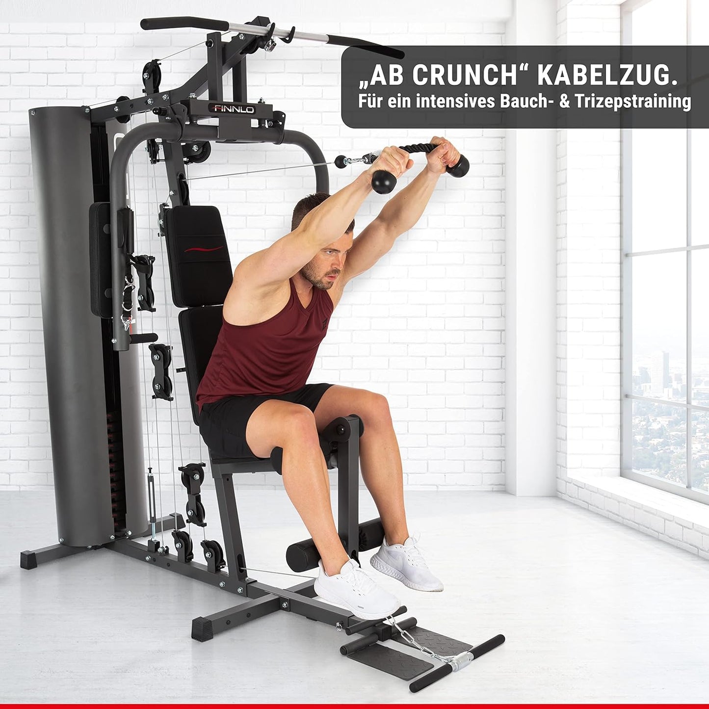Autark 600 Kraftstation mit Kabelzug – Home Gym für Zuhause