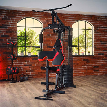 Home Gym HS-1044K Multifunctional Fitness Station with Weight Stack