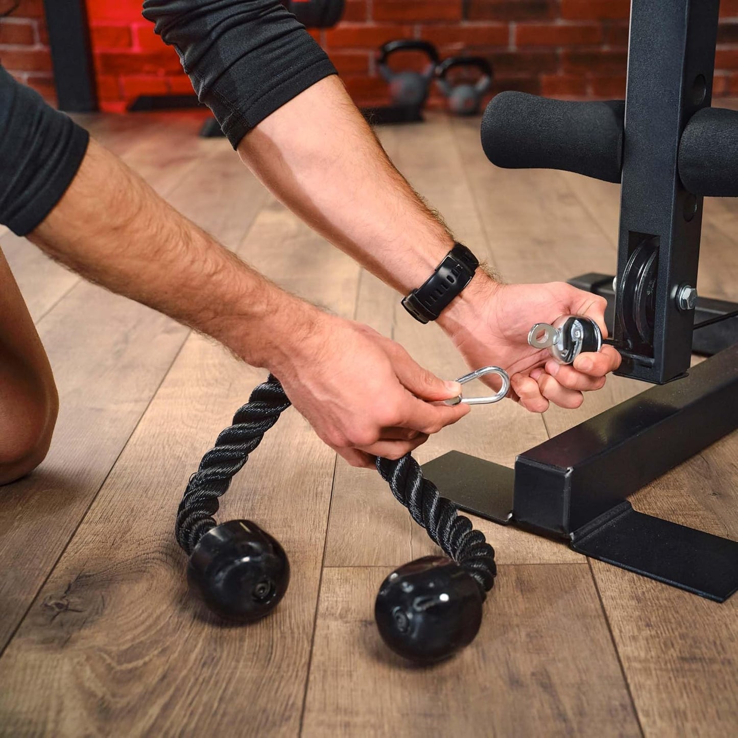Home Gym HS-1044K Multifunctional Fitness Station with Weight Stack