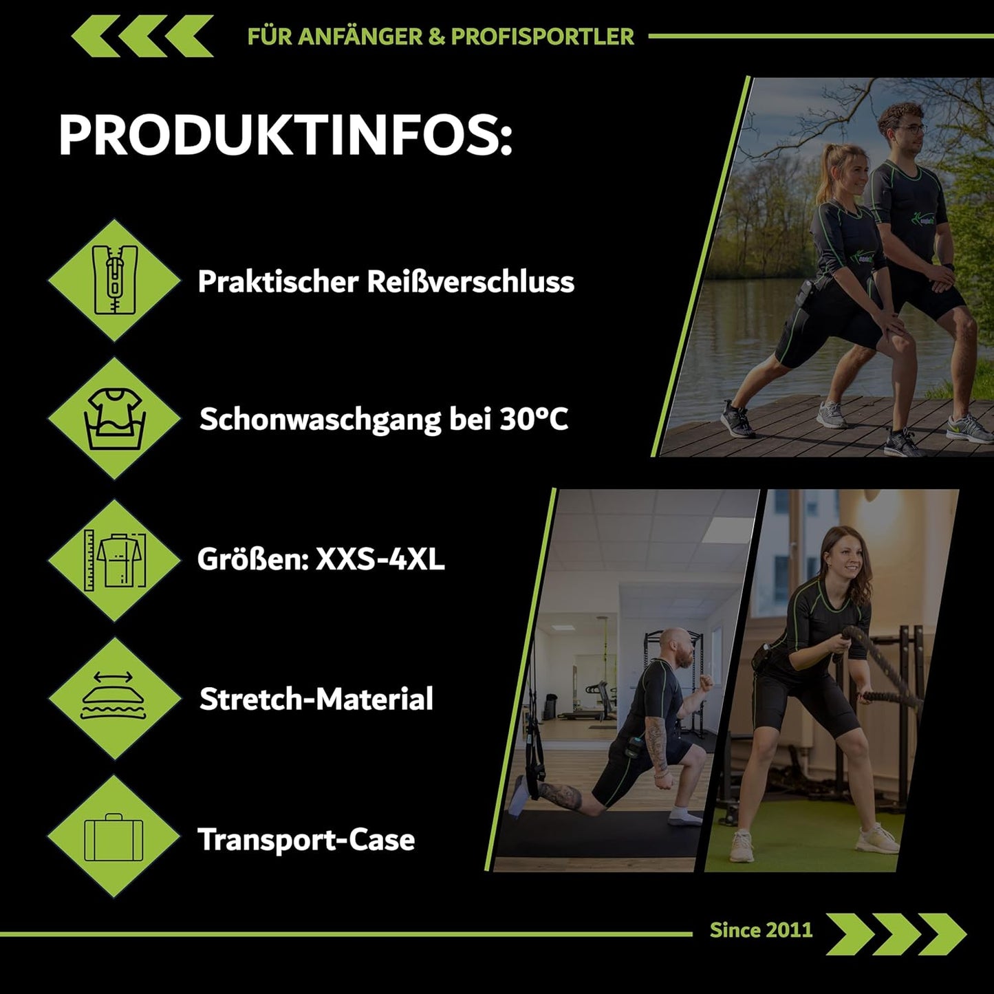 PRO EMS Suit System: Wireless Muscle Stimulation for Home Workouts