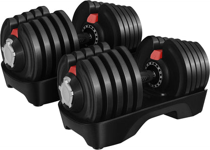 Verstellbare Hantel: 12/16‑in‑1 Schnellverstellung fürs Home‑Gym