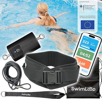 Bundle: Aktivitätstracker + Schwimmgurt, Heimtrainer für Widerstandstraining